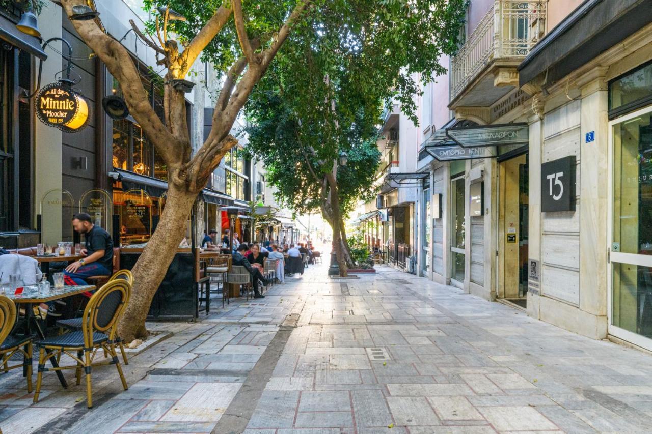 Hubstay - Kolonaki Central Luxury Suite In Athens - 5 Mins Walk To Syndagma, Ermou מראה חיצוני תמונה